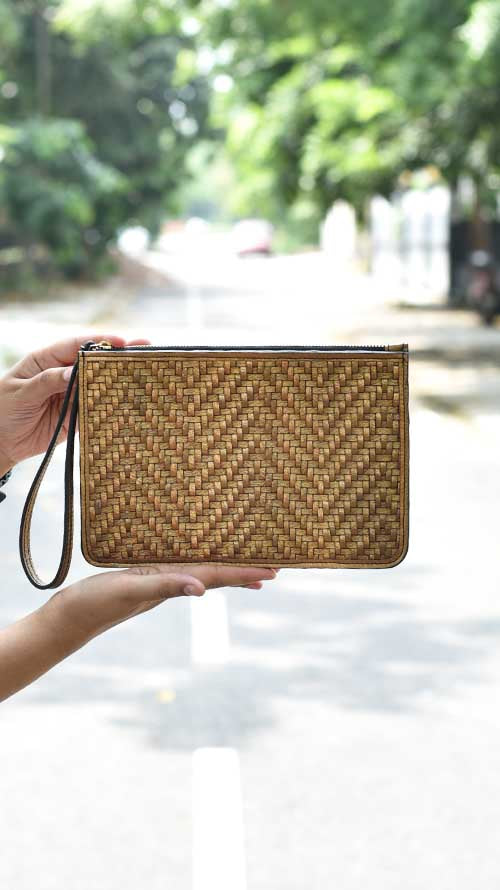 Woven Bronze Lizzie