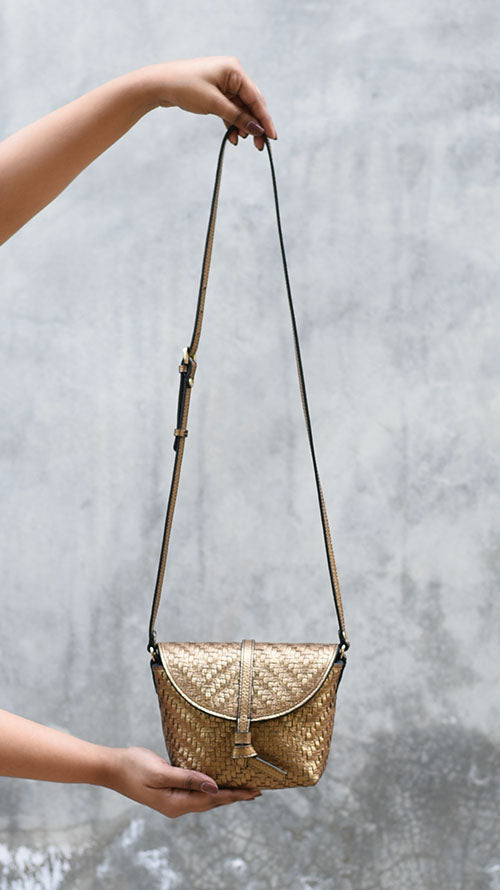 All Woven Bronze Tiny Stella