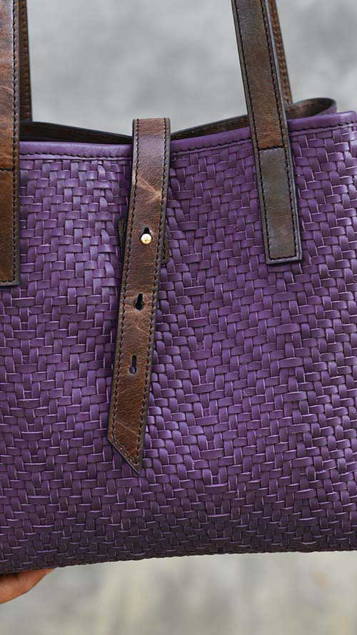 Woven Jamun Little Lazy Bailey