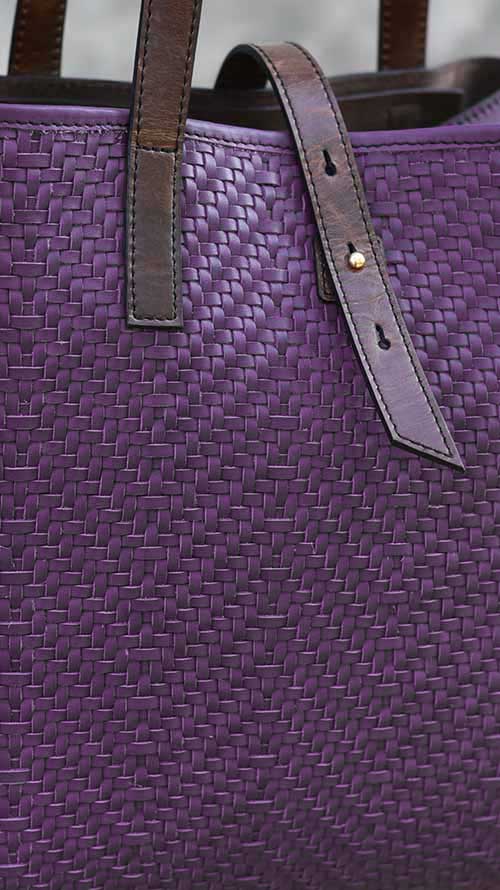 Woven Jamun Lazy Bailey