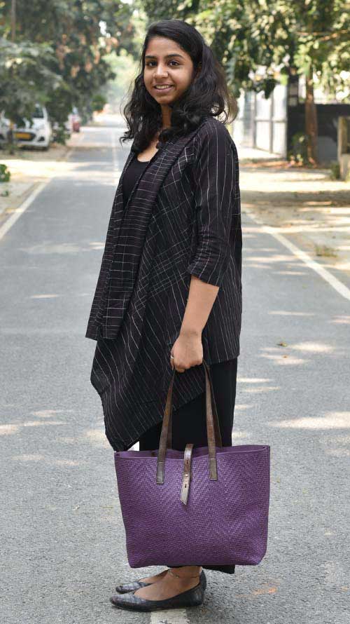 Woven Jamun Lazy Bailey