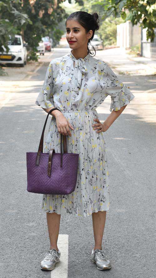 Woven Jamun Little Lazy Bailey