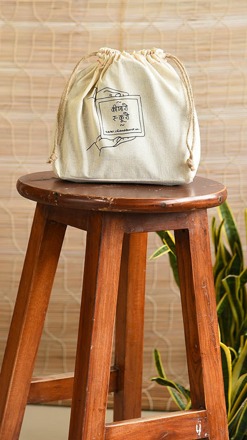 Woven Slate Tiny Drew