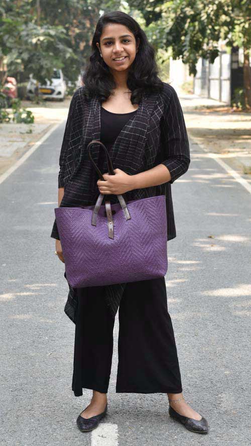 Woven Jamun Lazy Bailey