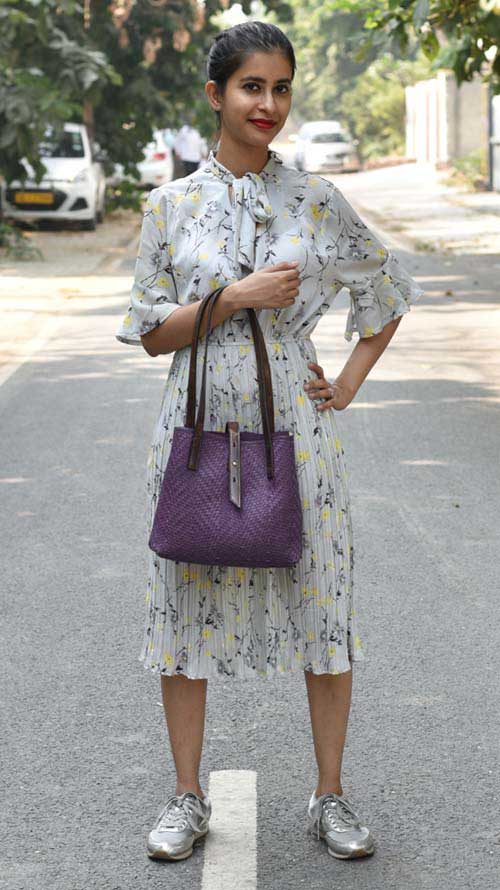 Woven Jamun Little Lazy Bailey