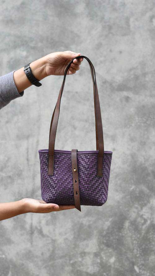 Woven Jamun Tiny Bailey