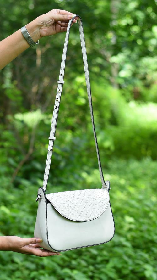 Woven Ivory Tuesday Sling