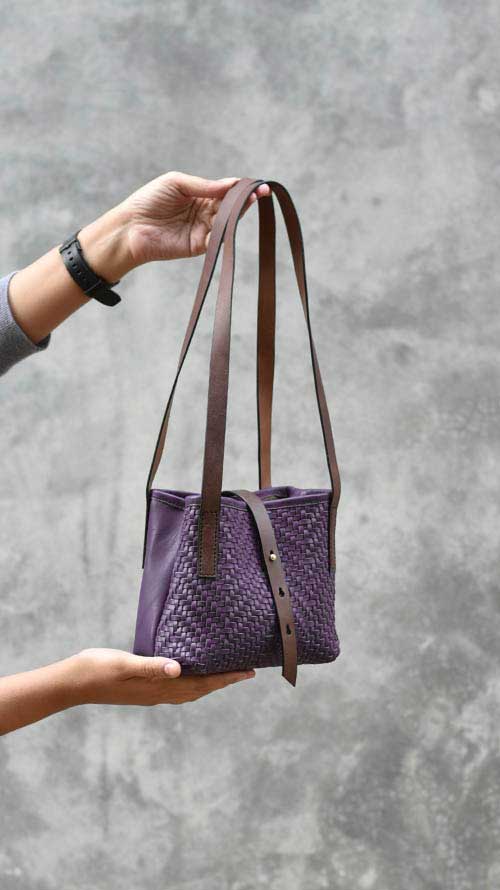 Woven Jamun Tiny Bailey
