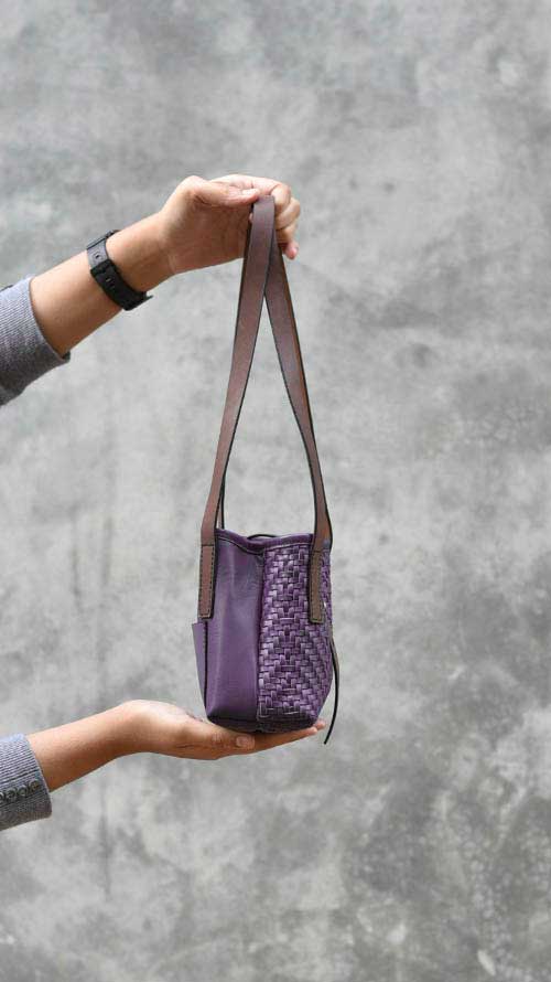 Woven Jamun Tiny Bailey
