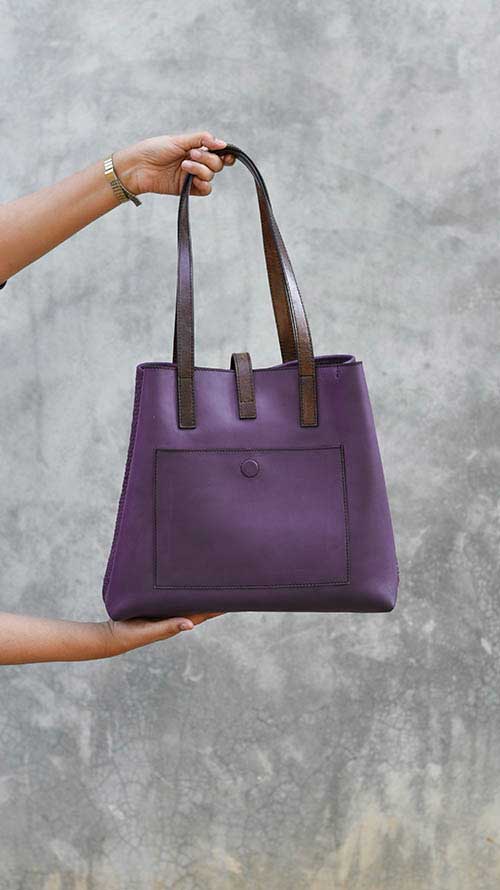 Woven Jamun Lazy Bailey