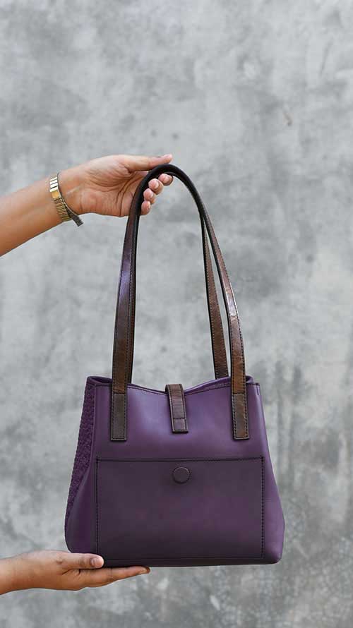 Woven Jamun Little Lazy Bailey