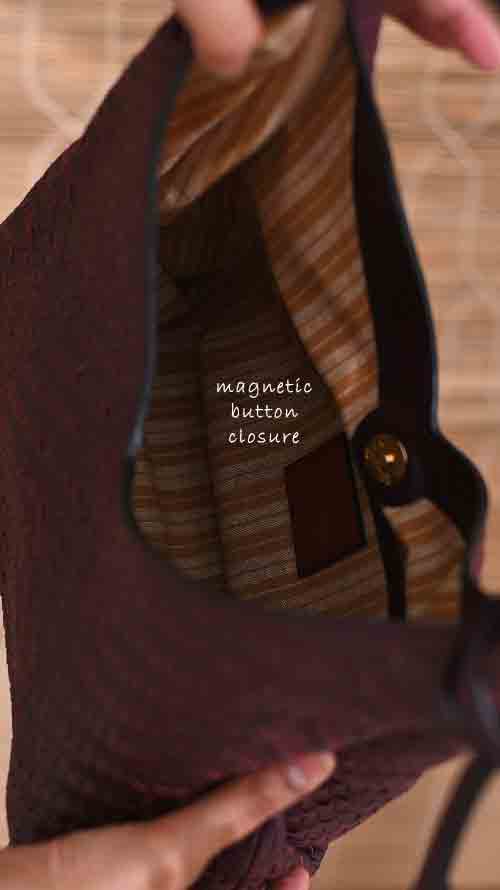All Woven Twill Bordeaux Little Sunaina