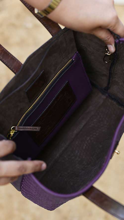 Woven Jamun Little Lazy Bailey