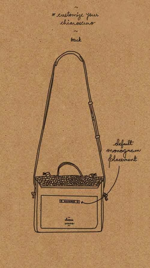 Woven Honey Almond Monday Sling