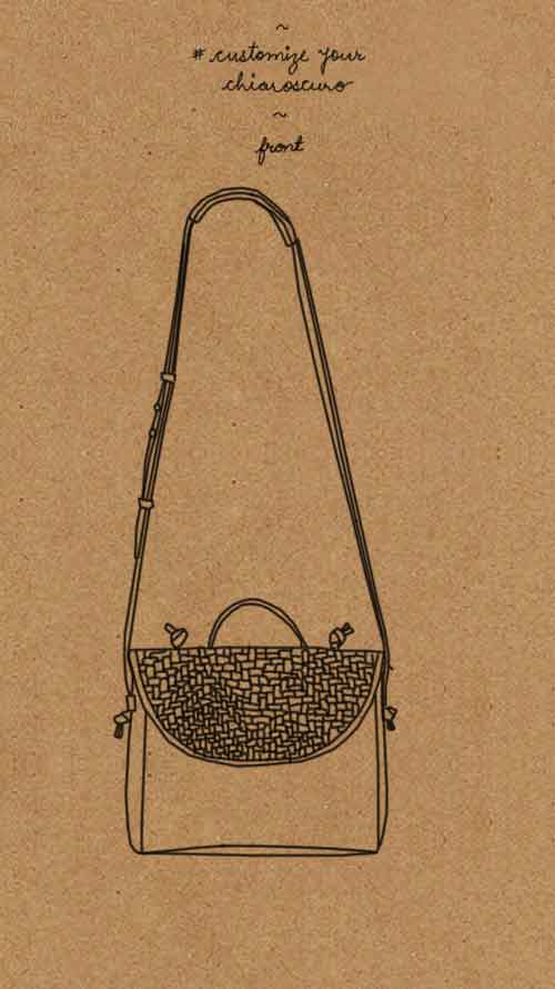 Woven Honey Almond Monday Sling
